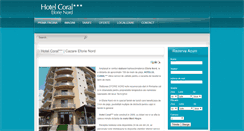 Desktop Screenshot of hotelcoral.ro